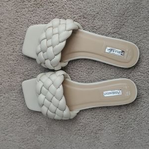 Gently used padded Primark sandals